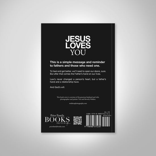 Jesus Loves You Back Book Cover by Matthew M. Price